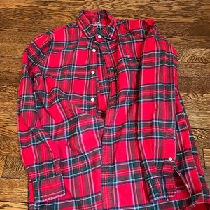 Vineyard vines flannel youth XL